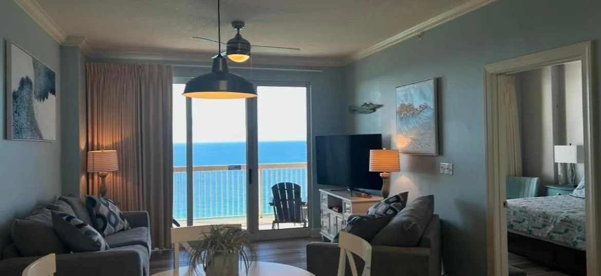 Sunrise Beach Condo -Gulf Front- Free Beach Chair Service Panama Stadt
