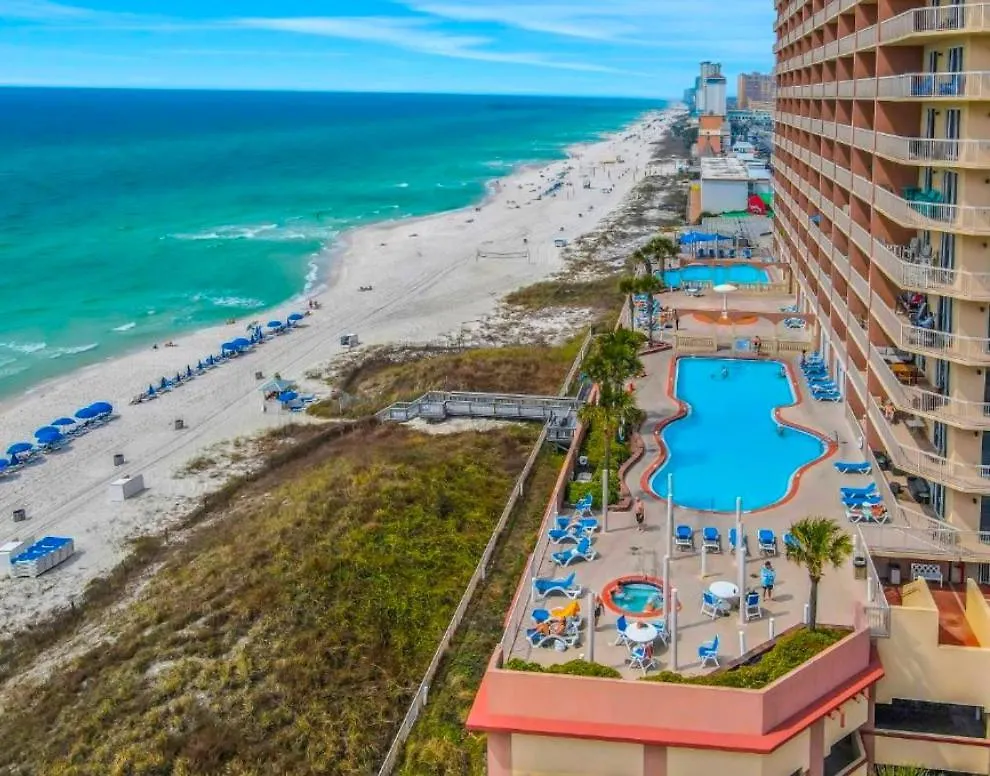 Sunrise Beach Condo -Gulf Front- Free Beach Chair Service Panama Stadt Apartment